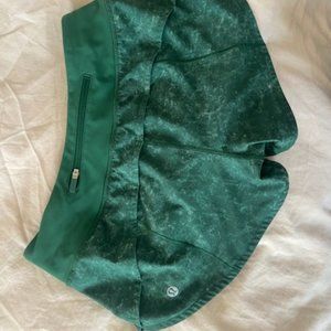 Lululemon Shorts, Size 2 womens, Green